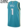 Dres Charlotte Hornets LaMelo Ball Jordan 2023-24 City Edition Teal Swingman - Dječji